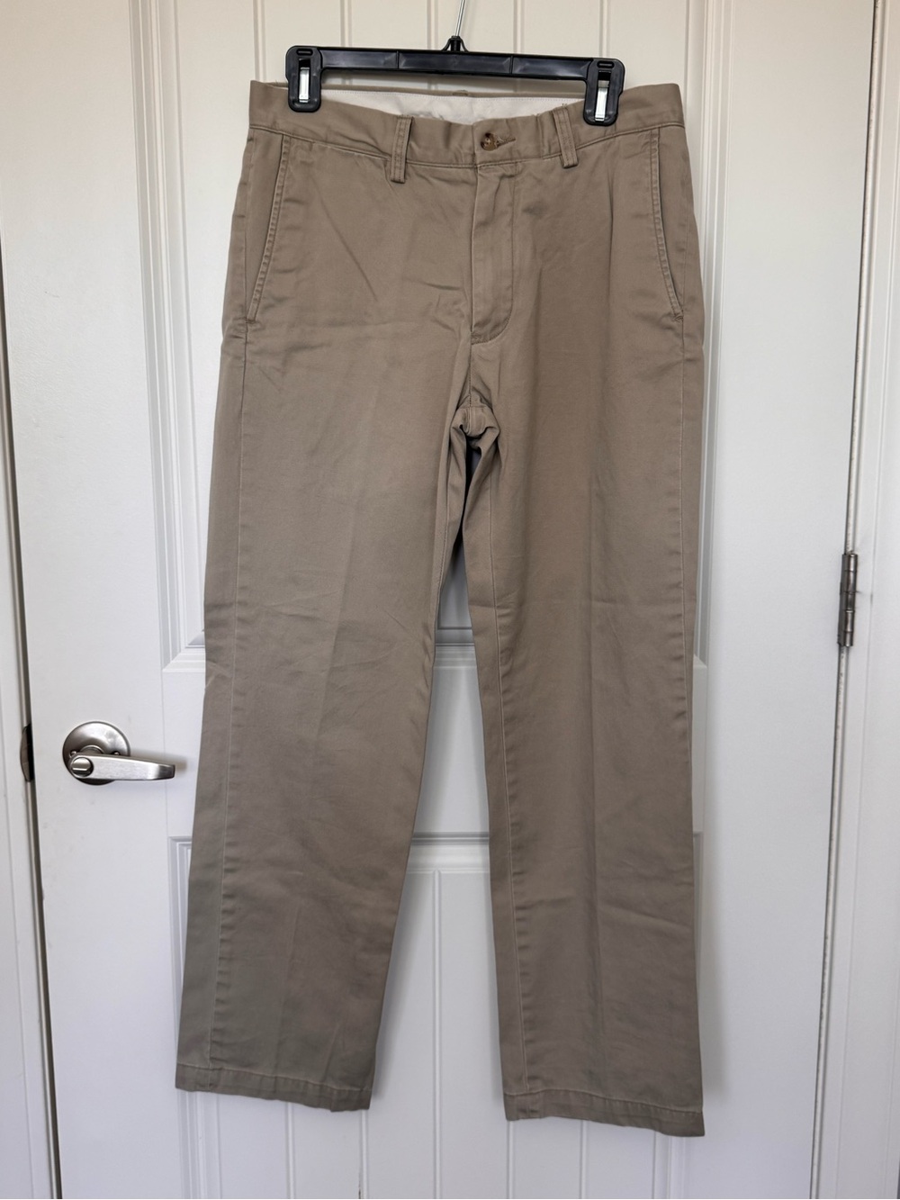 Polo Ralph Lauren Classic Fit Khaki Chino Pants 30x30 100% Cotton